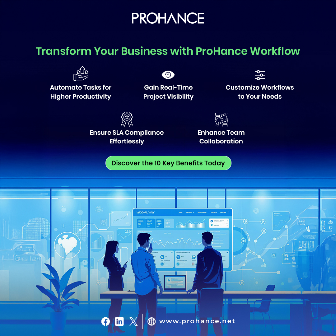 Precision isn’t optional anymore.
With ProHance Workflow, streamline approvals, cut email clutter, track tasks in real time, and boost execution speed.

🔗 Learn how clarity drives outcomes: hubs.li/Q03nH-zc0

#EfficiencyMatters #WorkflowOptimization #ProHance