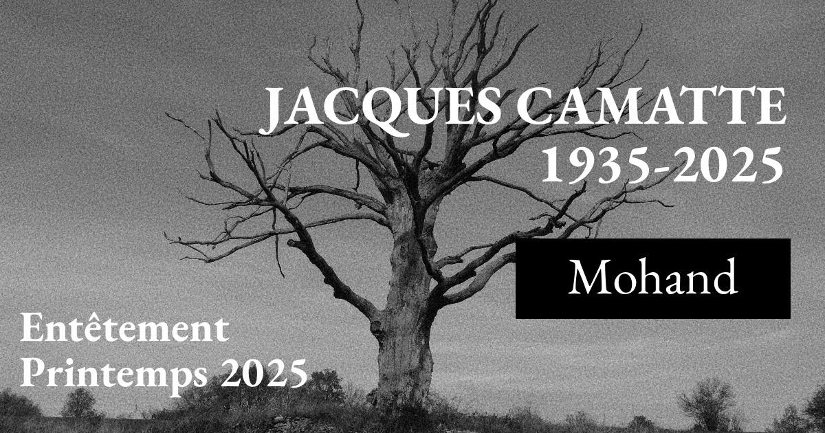 entetementrevue's tweet image. *** Jacques Camatte (1935-2025) ***
Mohand
"La mort de Jacques Camatte ne laisse pas de vide, pas de manque à combler, car sa vie fut l’expression pleine d’une certitude. "
entetement.com/jacques-camatt…