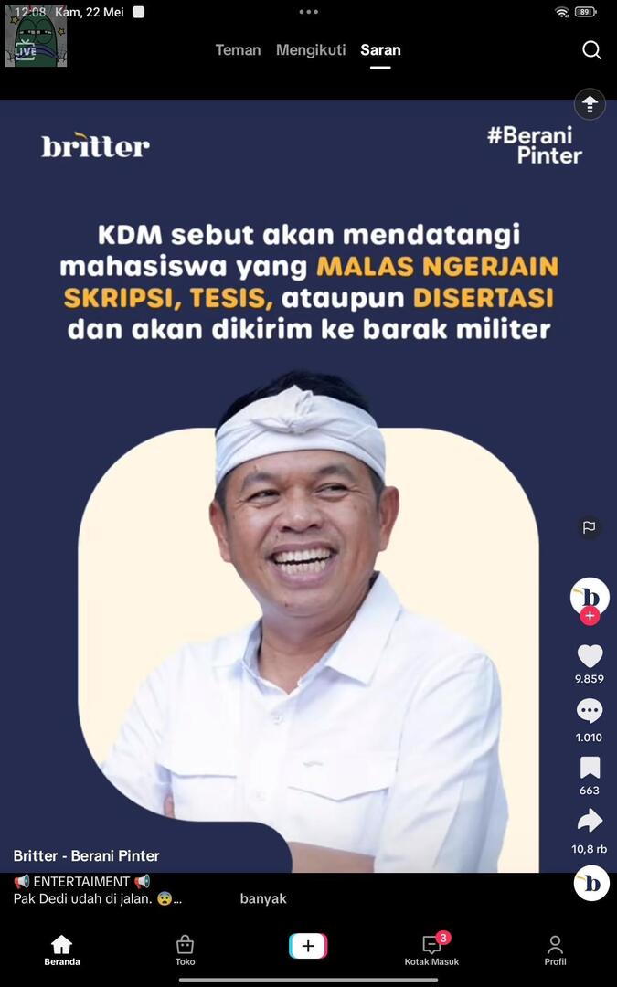 Dah pak ayo ke barak aja dah ayo gas mau kapan berangkatnya brb packing 💚