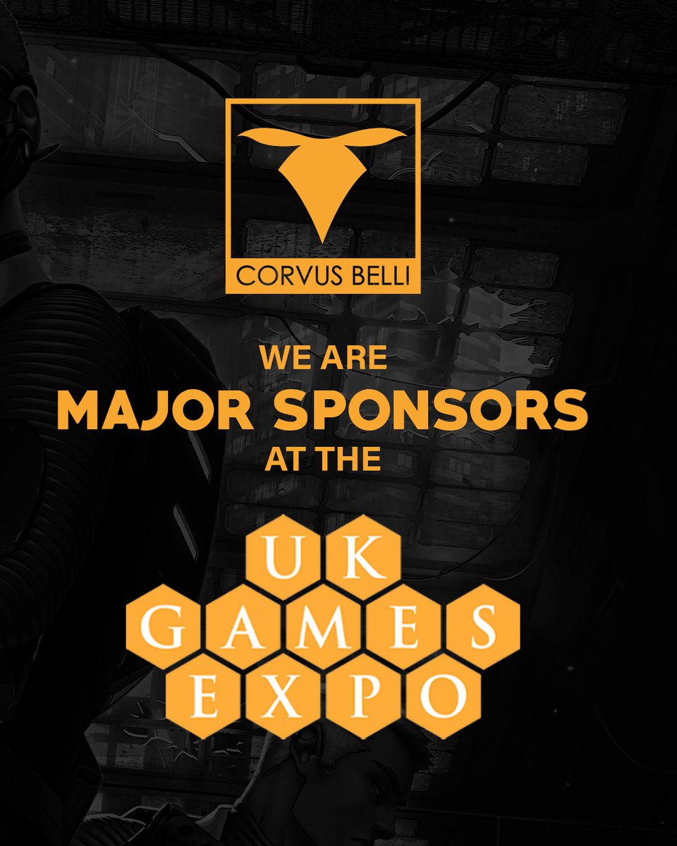 Corvus Belli Official (@corvusbelli_) on Twitter photo We are major sponsors of the UK Games Expo 2025! And what does it mean?
We're giving our best to make sure you have a great time. We will have more presence than ever at the event, with activities, a bigger booth, and even an avenue inside the venue with our name 😎 <a href="/UKGamesExpo/">UK Games Expo</a> We are major sponsors of the UK Games Expo 2025! And what does it mean?
We're giving our best to make sure you have a great time. We will have more presence than ever at the event, with activities, a bigger booth, and even an avenue inside the venue with our name 😎 <a href="/UKGamesExpo/">UK Games Expo</a>