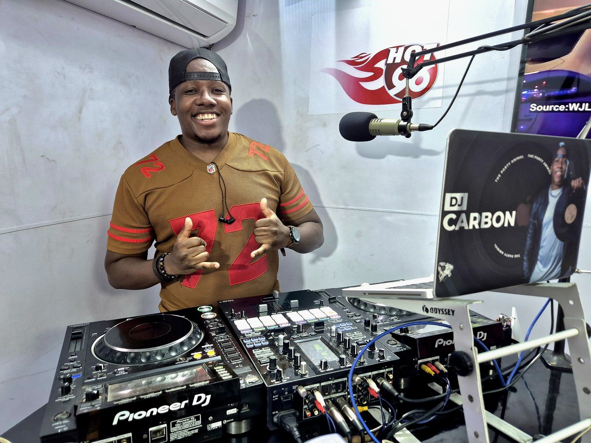 Hot 96 FM Kenya (@hot_96kenya) on Twitter photo One The One's n Two's <a href="/Deejay_Carbon/">DEEJAY CARBON</a> a.k.a The Party Animal Taking You Waaaaaay Back In Time a.k.a #TBT
<a href="/KoinangeJeff/">Jeff Koinange, MBS</a> and <a href="/patrickigunzah/">Patrick Igunza</a> #JeffAndIgunzaOnHot One The One's n Two's <a href="/Deejay_Carbon/">DEEJAY CARBON</a> a.k.a The Party Animal Taking You Waaaaaay Back In Time a.k.a #TBT
<a href="/KoinangeJeff/">Jeff Koinange, MBS</a> and <a href="/patrickigunzah/">Patrick Igunza</a> #JeffAndIgunzaOnHot
