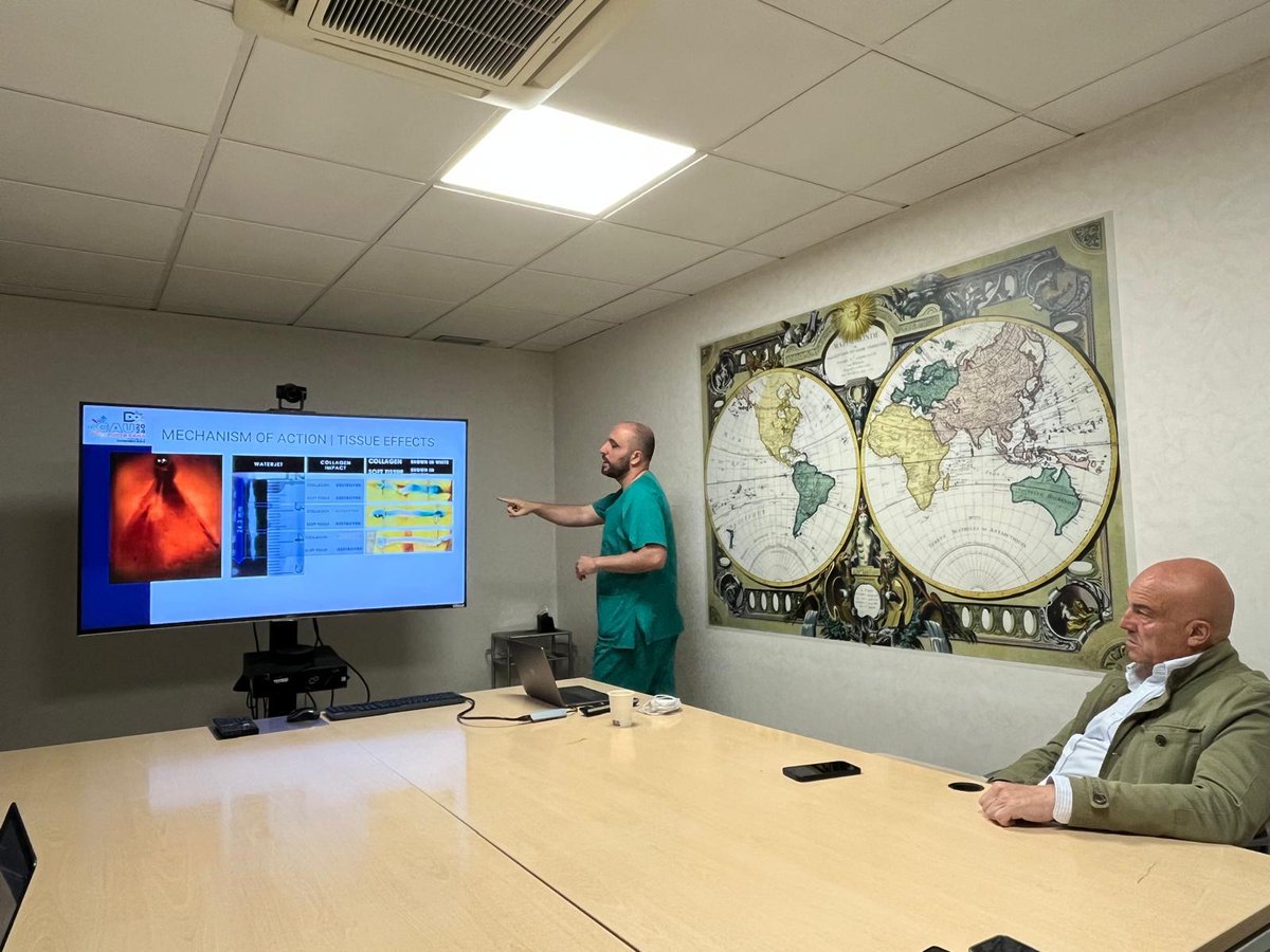 ROC Clinic (@roc_urologia) on Twitter photo Inspiring day of #AquaBeam training at #ROCClinic!
Thanks to <a href="/MacMedicina/">MACMedicina</a> & <a href="/HMHOSPITALES/">HM HOSPITALES</a> for supporting excellence in #Urology education.
Faculty: Dr. <a href="/JustoQuintas/">Juan Justo Quintas</a>
Attendees: Dionisio López, Cristina Cámara
#HBP #Prostate #MedicalEducation Inspiring day of #AquaBeam training at #ROCClinic!
Thanks to <a href="/MacMedicina/">MACMedicina</a> & <a href="/HMHOSPITALES/">HM HOSPITALES</a> for supporting excellence in #Urology education.
Faculty: Dr. <a href="/JustoQuintas/">Juan Justo Quintas</a>
Attendees: Dionisio López, Cristina Cámara
#HBP #Prostate #MedicalEducation