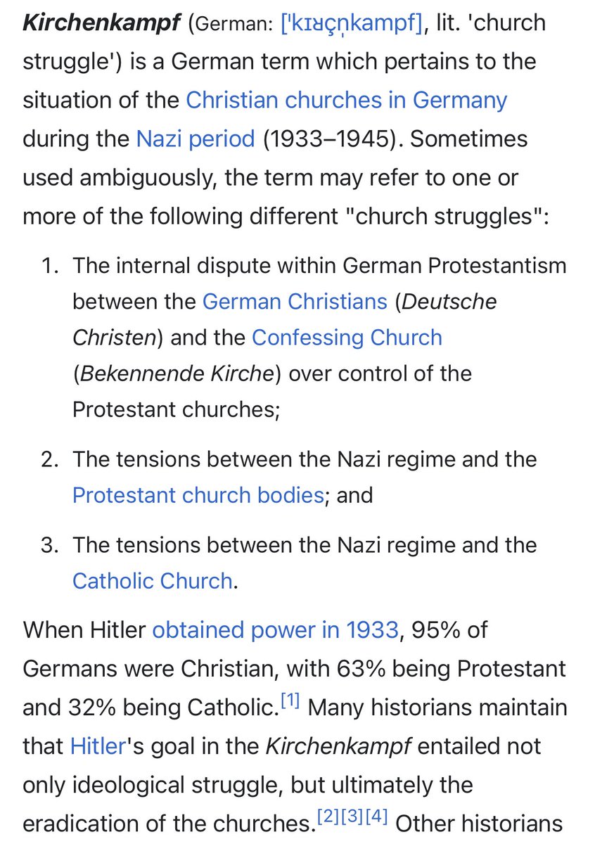 Kirchenkampf2's tweet image. A little secret this is where my username comes from. Those stupid pagays are so stupid they’ll keep thinking I’m pro Nazi while I destroy their heretic movement 😂