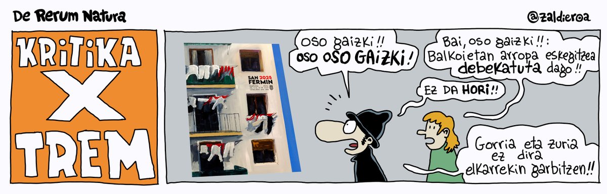 Gaurko zinta <a href="/berria/">Berria.eus</a> n, Kritika.