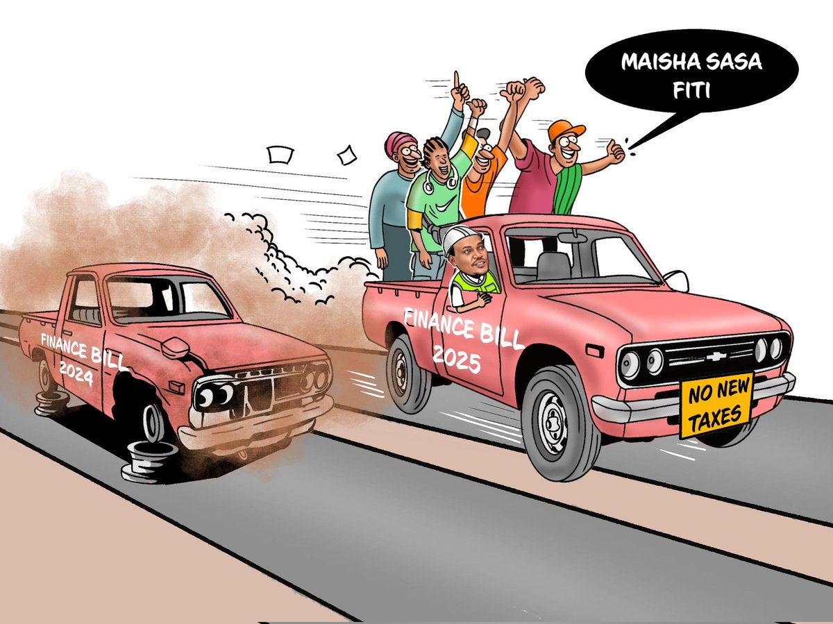 On a new road to greatness with finance bill 2025.
Maisha iko fiti kabisa😁😁🤝
#NoNewTaxes
Ivory Coast Safaricom Idi Amin Mama #AmorimOut