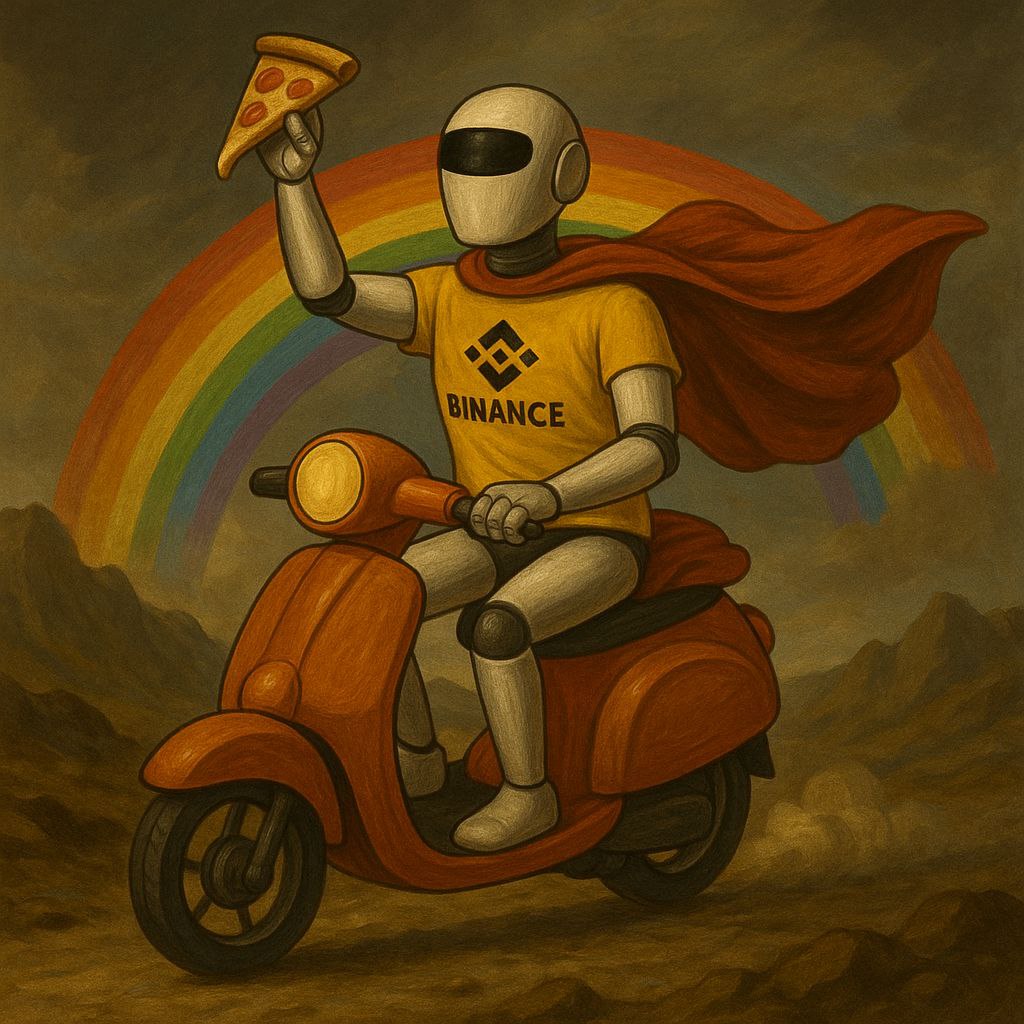 smartinbinance's tweet image. Optimus can also help delivering these Pizza right? :D
#BinancePizza