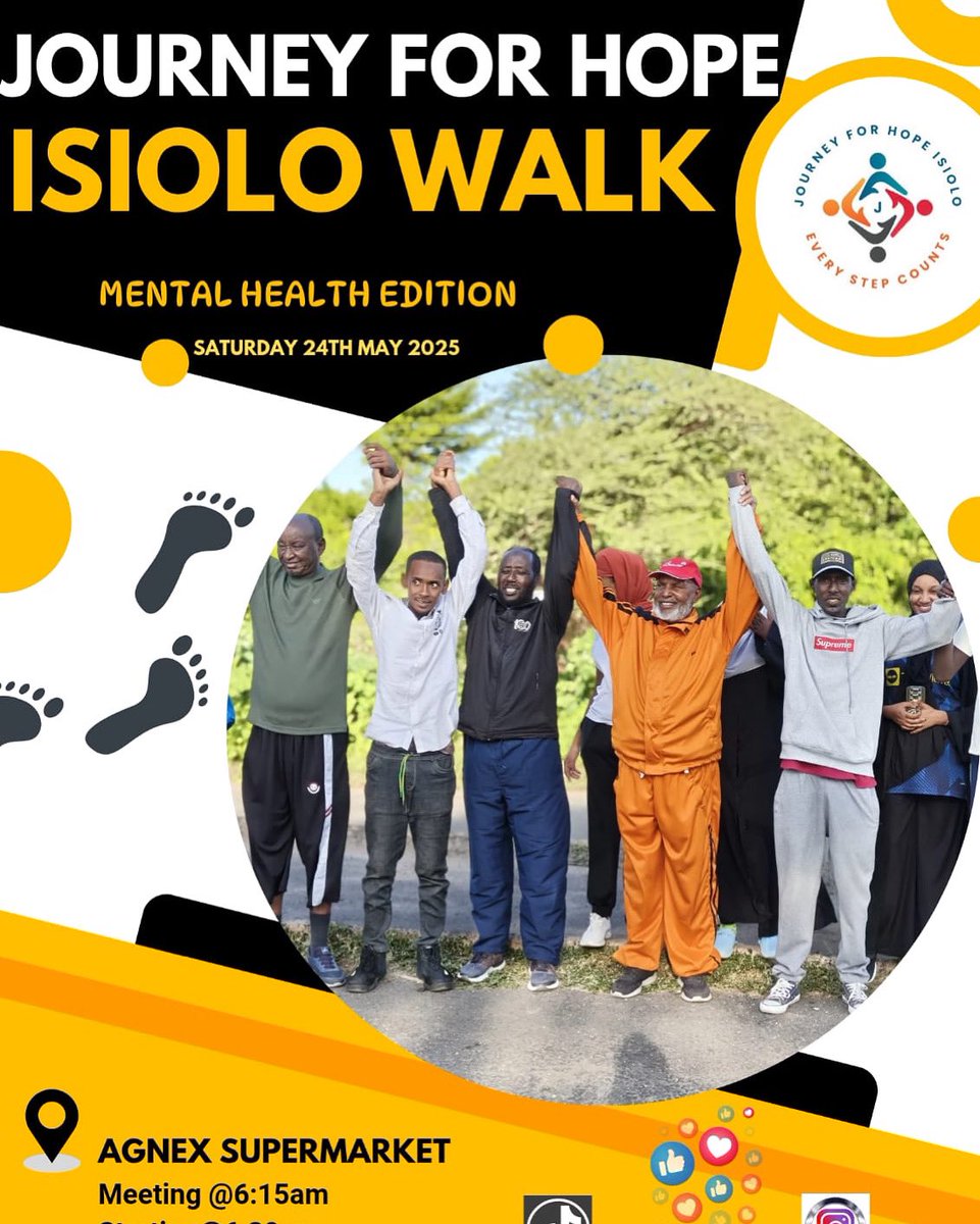 JFHcbo's tweet image. It’s Mental Health Awareness Month. This Saturday, we walk together for strength, support and healing. Every step reminds us: you are not alone. #JFHWalks #MentalHealthMatters #JourneyForHope