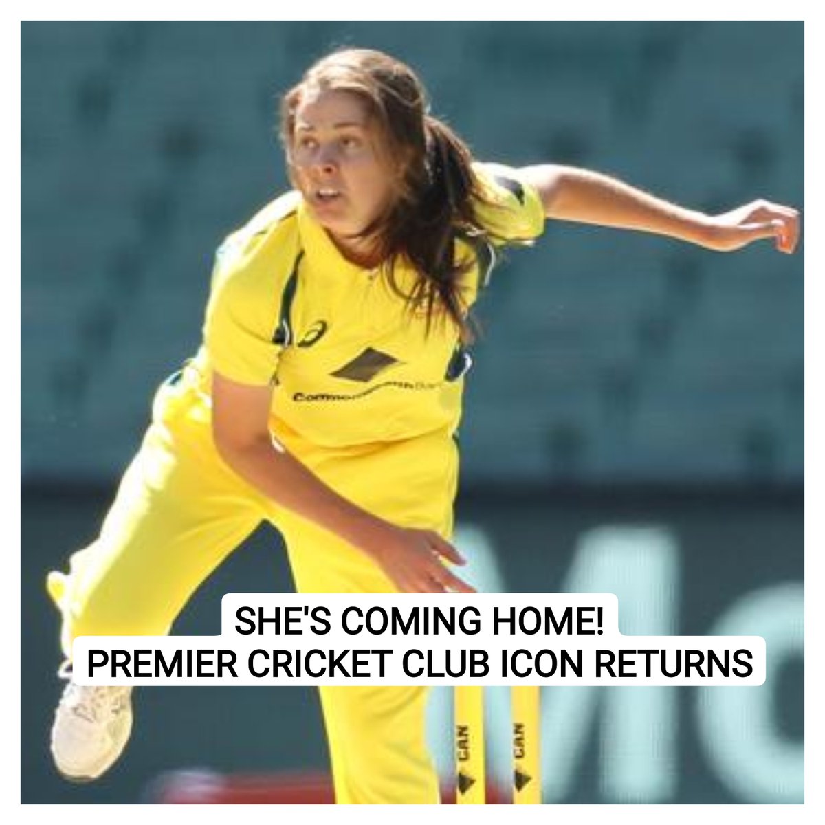 leadercricket's tweet image. She's coming home ... @vicpremcricket club @EMPLCC has received a massive boost with the return of an Australian international and club icon.

STORY: bit.ly/3YVOytL