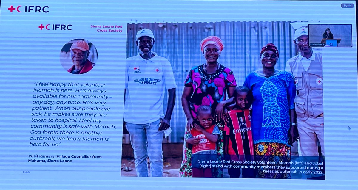 docfromtheblock's tweet image. About 16 million volunteers and CSOs worldwide play a critical role in public health emergency preparedness and response. They are the trusted connectors, the first responders. Their roles and contributions remain unrecognized and their safety and security is challenged @ifrc