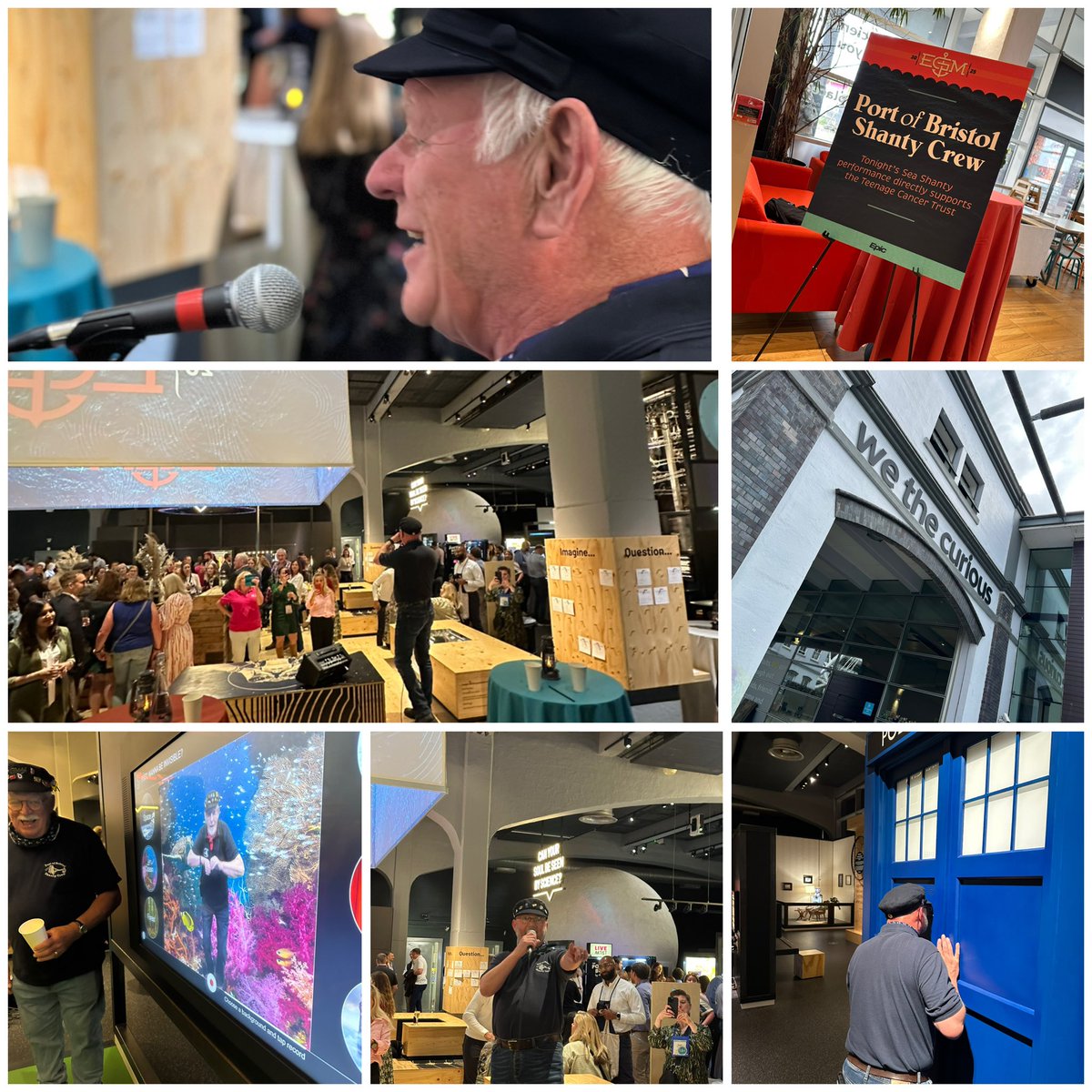 A great evening performing for <a href="/HeyEpic/">Epic</a> at <a href="/wethecurious_/">We The Curious</a>  <a href="/pobshantycrew/">Port of Bristol Shanty Crew</a>