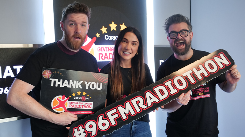 Cork's 96FM (@corks96fm) on Twitter photo We're raising money for Cork cancer services over the next three days for the Giving for Living Radiothon.
Please donate what you can:
☎️ 1800 50 96 96
📱 083 3969696
💻 radiothon.ie
<a href="/Mercycork/">Mercy University Hospital Cork</a> <a href="/CUHCharity/">CUH Charity</a> <a href="/marymountcork/">Marymount Hospice</a> <a href="/CorkARCcancer/">Cork ARC Cancer Support House</a> <a href="/BreakthroCancer/">Breakthrough Cancer Research</a> We're raising money for Cork cancer services over the next three days for the Giving for Living Radiothon.
Please donate what you can:
☎️ 1800 50 96 96
📱 083 3969696
💻 radiothon.ie
<a href="/Mercycork/">Mercy University Hospital Cork</a> <a href="/CUHCharity/">CUH Charity</a> <a href="/marymountcork/">Marymount Hospice</a> <a href="/CorkARCcancer/">Cork ARC Cancer Support House</a> <a href="/BreakthroCancer/">Breakthrough Cancer Research</a>
