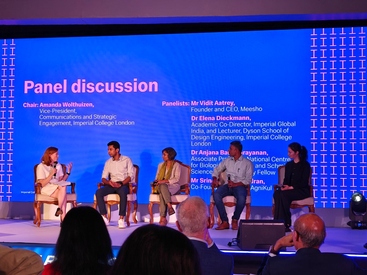 UK in Bengaluru ๐ฌ๐ง ๐ฎ๐ณ (@ukinbengaluru) on Twitter photo Deputy High Commissioner <a href="/chandruiyer/">Chandru Iyer</a> highlighted how the UK - India partnership is growing from strength to strength, with science & technology as the cornerstone at the launch of Imperial Global India last evening in #NammaBengaluru.
๐ฌ๐ง ๐ค ๐ฎ๐ณ Deputy High Commissioner <a href="/chandruiyer/">Chandru Iyer</a> highlighted how the UK - India partnership is growing from strength to strength, with science & technology as the cornerstone at the launch of Imperial Global India last evening in #NammaBengaluru.
๐ฌ๐ง ๐ค ๐ฎ๐ณ