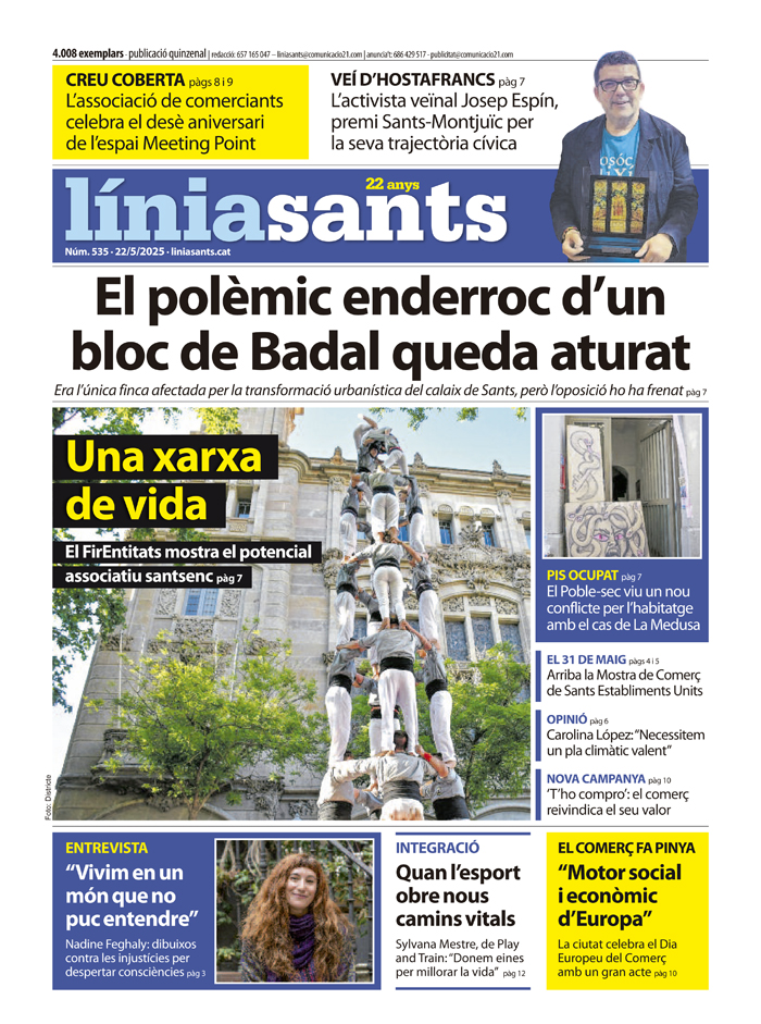 📰 És dijous de #LíniaSants. Llegeix el darrer número fent clic al següent enllaç:

🔗 liniaxarxa.cat/liniasants/wp-…