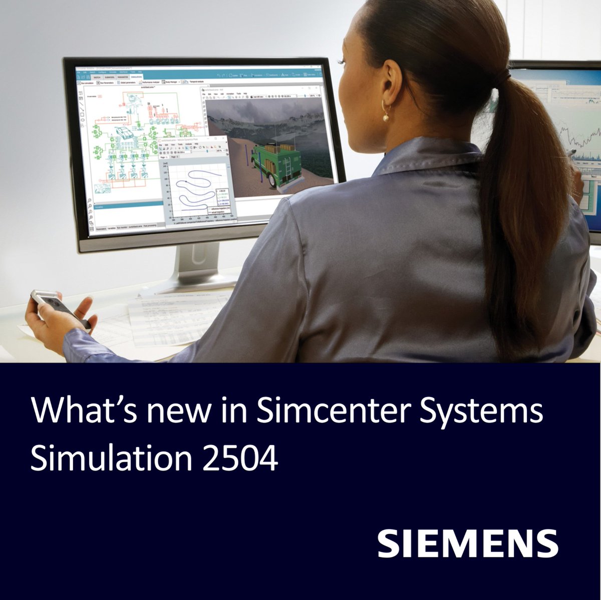 Mathew_X91's tweet image. Simcenter Systems Simulation 2504!
This latest release offers great new platform improvements and features for⚡Electrification and 🌱 Hydrogen Systems.
Check out the full story ➡️sie.ag/D678P
#Simcenter #SystemSimulation #Engineering