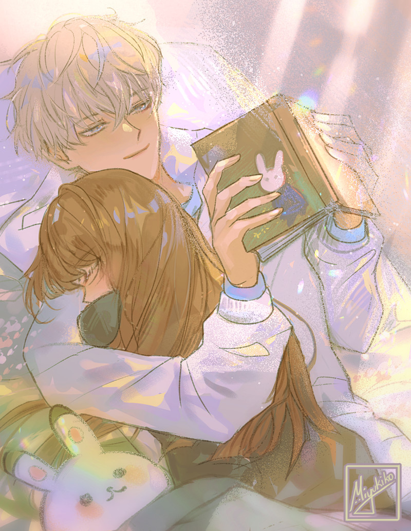 「< Night mode  --- Day mode >#Lovea」|ミユ ଘ(੭⌒ᴗര)੭✧ Vtuber comms / Doujima H52のイラスト