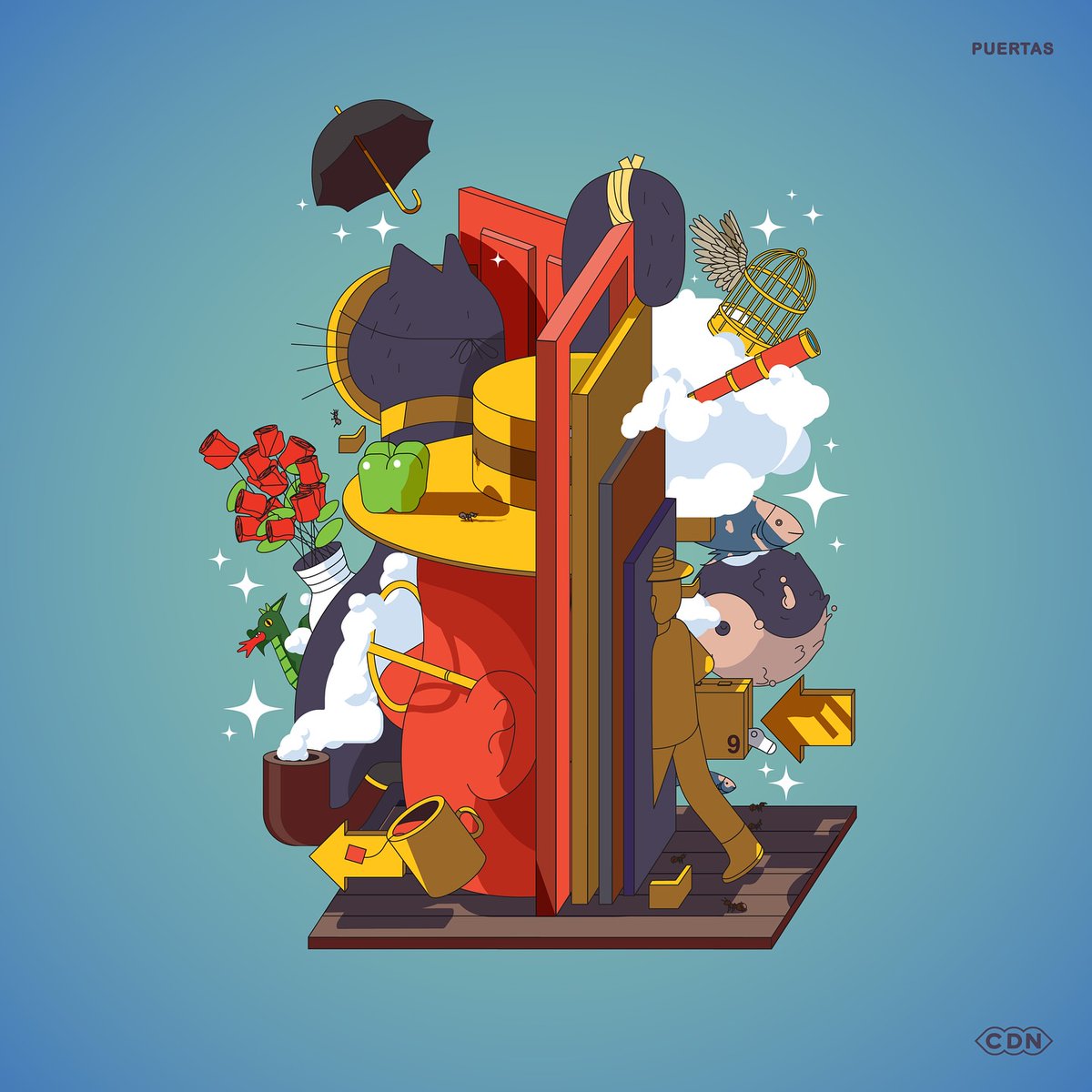 ¡HOY SALE EL NUEVO ÁLBUM DE EL CUARTETO DE NOS!

"Puertas" es el nuevo álbum de estudio de El Cuarteto de Nos y estará disponible a partir de las 20:00 horas (Uruguay) del día de hoy.
Este nuevo trabajo, volvió a contar con la producción de Eduardo Cabra y Héctor Castillo.