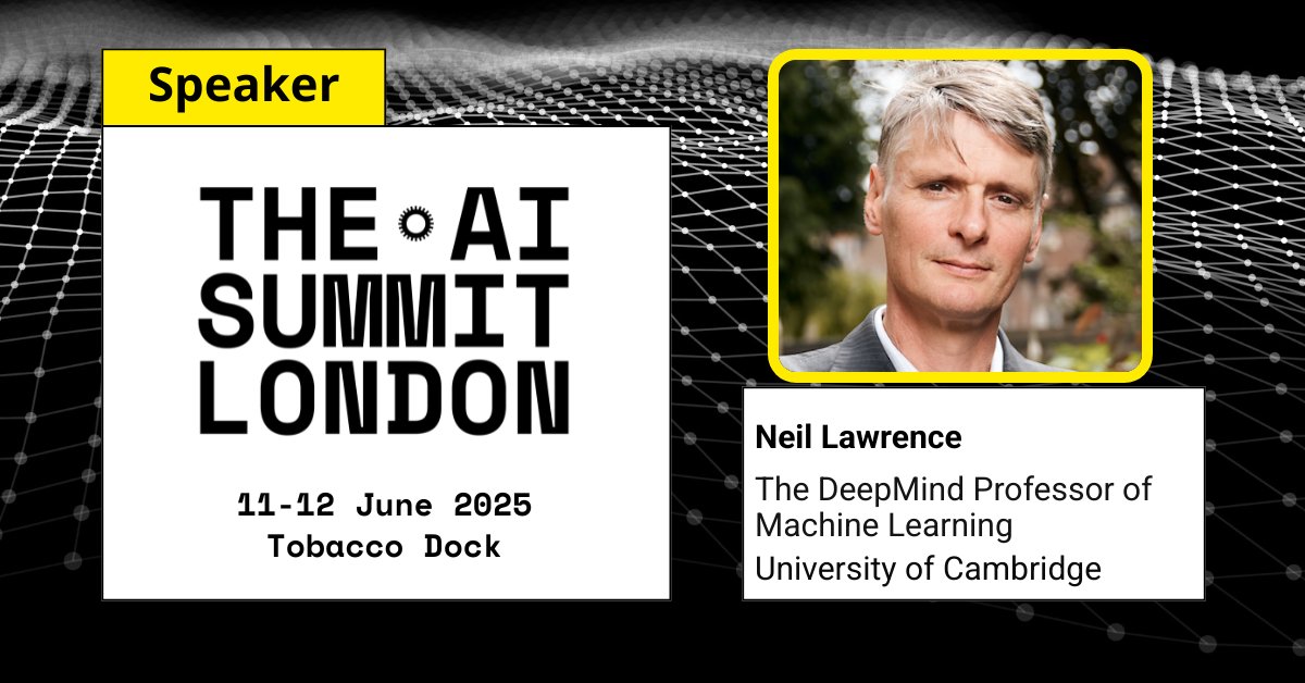 I first spoke at the #TheAISummit in 2022 at a panel session promoting the CDEI Federated Learning Sandbox.

This year I'll be on the Headliners Stage on 11th of June talking about

strategic decision making in the age of AI.

london.theaisummit.com/speakers/neil-…