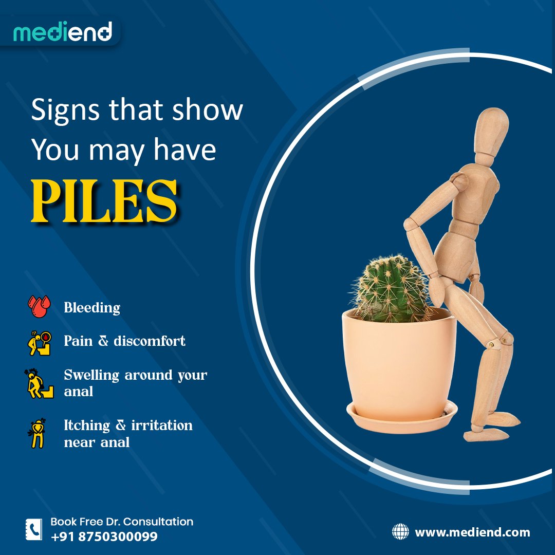 medi_end_'s tweet photo. Rectal bleeding, anal pain, swelling, or itching may indicate piles. mediEND Surgery Care offers advanced, painless treatments with quick recovery. Book your consultation today.
.
📞 Call: +91 8750300099
.
#Health #mediendsurgerycare #piles #bleeding #pain #fistula #bleedingpiles https://t.co/SYgkWXUjcz