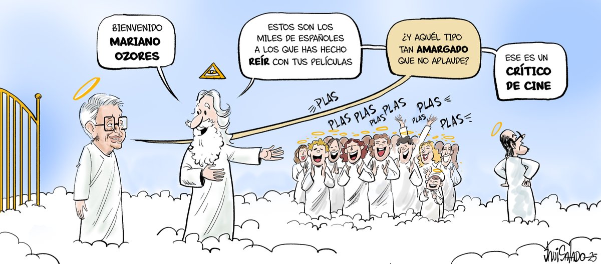 JaviSaladoo's tweet photo. A Mariano Ozores, gracias por tantas risas. DEP. #marianoozores https://t.co/4IiYv6KNbb