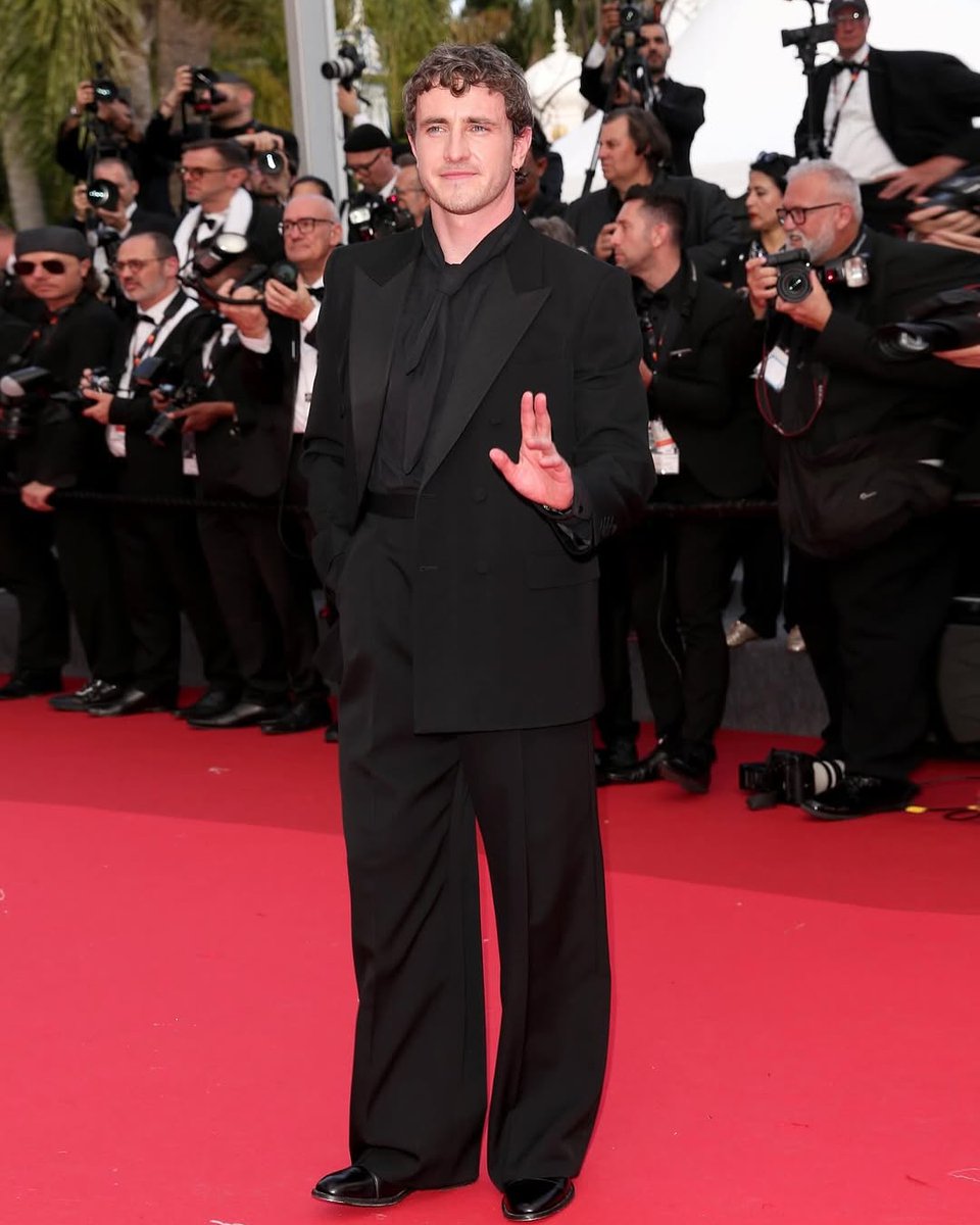 APaulMescal's tweet photo. 📸 • Paul Mescal and Oliver Hermanus at the Cannes Festival for 'THE HISTORY OF SOUND' https://t.co/1ZCaGBZ8a8