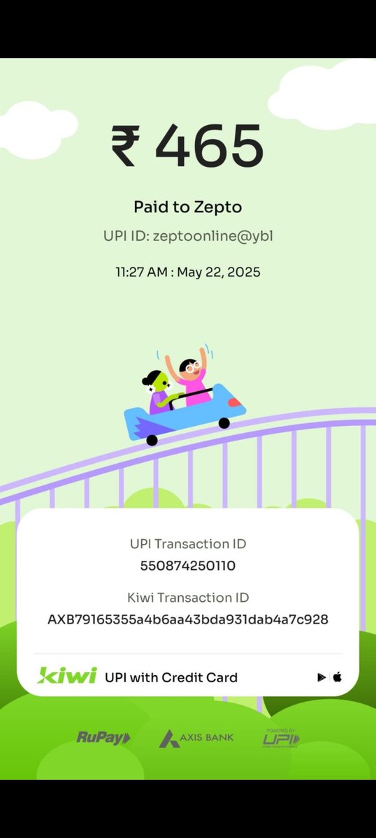 the_tourer's tweet photo. @ZeptoNow 
Order ID - 

#E0AE9GTTF44054A

Amount debited transaction successful but not updated in the zepto kindly refund the amount https://t.co/yeQxhJqBDm