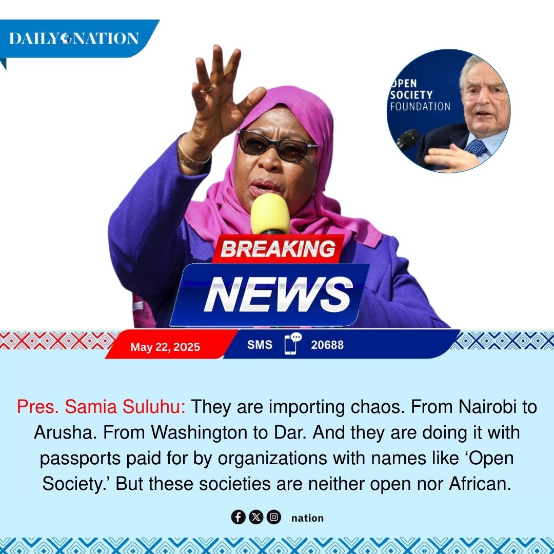 realkahiro's tweet image. Tanzania deported the truth along with the activists: there’s a foreign hand steering unrest across our borders. EastAfrican Coup #DogsOfWar KenyavsTZ