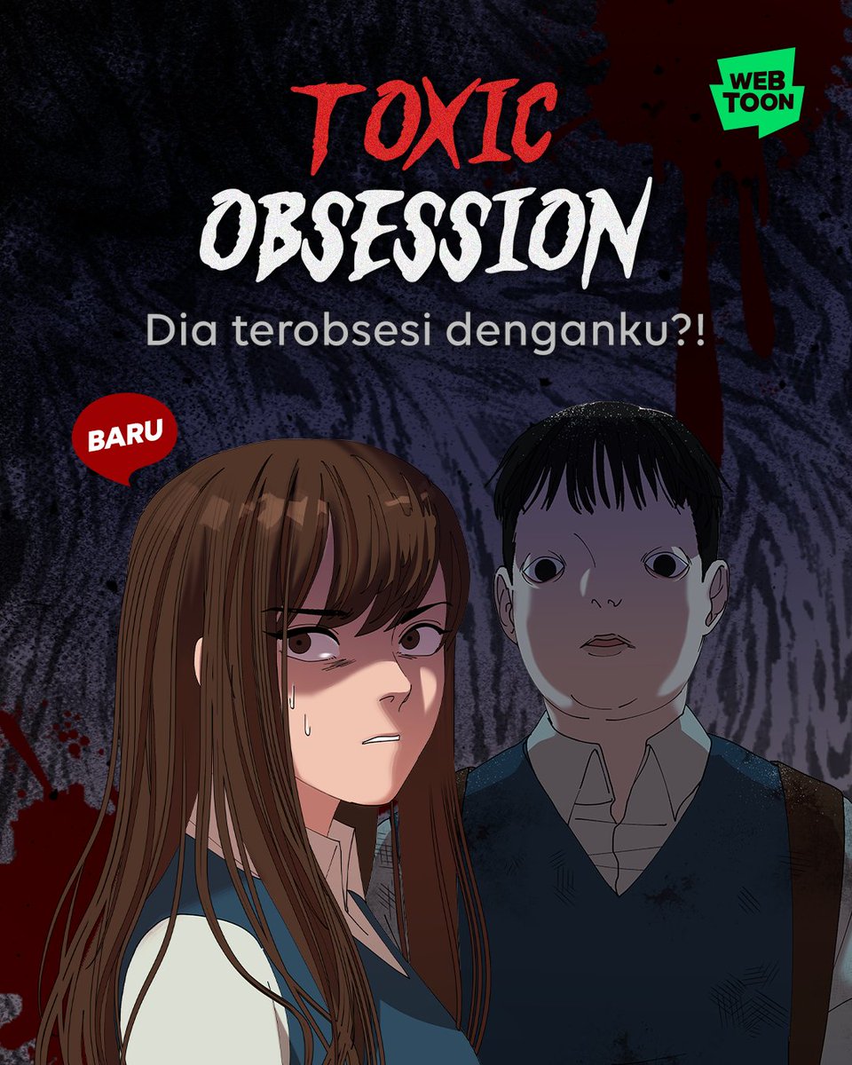 Padahal, aku sudah masuk geng hits di sekolah dan PDKT dengan cowok paling populer seangkatan! 😫 
Tetapi, kehadiran anak baru ini bisa bikin reputasiku turun! 😤

➡️webtoons.onelink.me/Jzmu/le1798bf

Langsung baca “Toxic Obsession” hanya di #WEBTOONID #ToxicObsessionWebtoon
