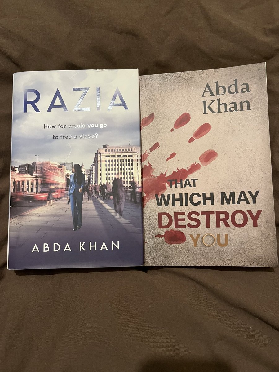 I’m going to be re reading my friend <a href="/abdakhan5/">Abda Khan</a> breathtaking courtroom thriller and legal thriller 2 back to back #Razia and #ThatWhichMayDestroyYou