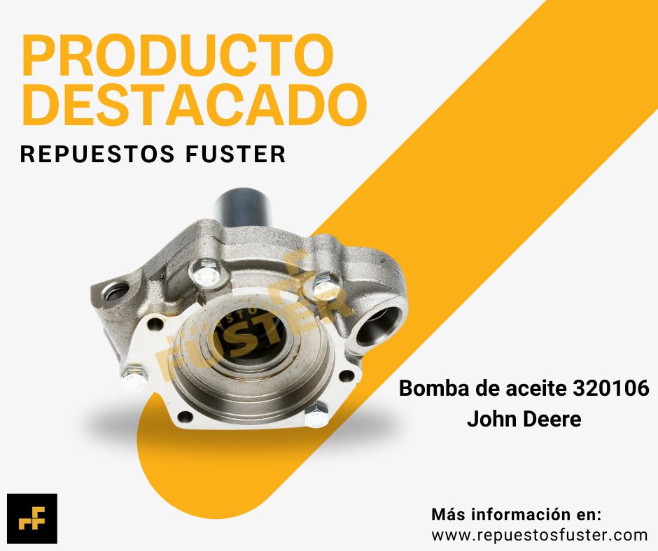 EL PRODUCTO DE LA SEMANA. Bomba de aceite 320106 para tractores John Deere. Compatible con modelos de las series 40 y 50.
Máxima calidad y fiabilidad.
Más información en ⬇
repuestosfuster.com/es/productos/m…

#repuestosagricolas #RecambiosAgricolas #RepuestosParaTractores #repuestosfuster