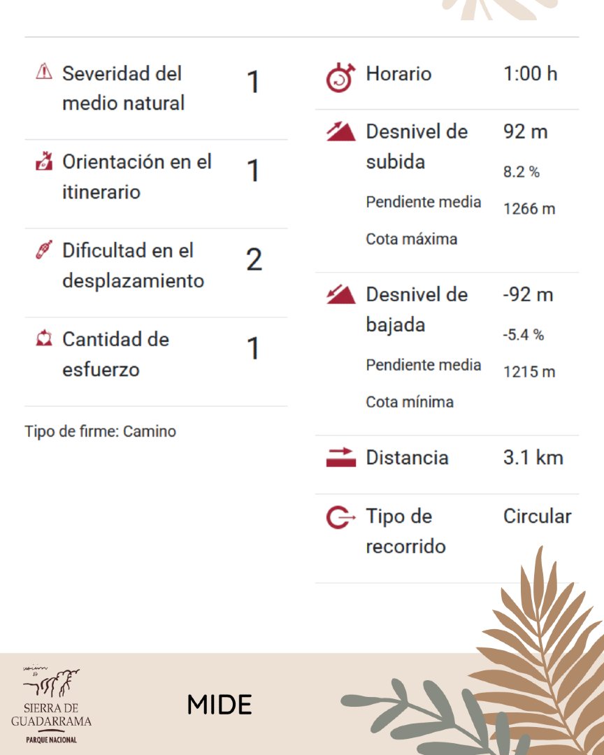 PN_Guadarrama's tweet photo. Itinerario rojo de Valsaín
Paseo circular por la ribera del #Eresma en el corazón del pinar de #Valsaín partiendo del área recreativa de #BocaDelAsno
👉 Info y track: https://t.co/AEINsA4axu
#rutas #divulgacion #parquenacional #nationalpark #sierradeguadarrama https://t.co/ttPdxzaIix