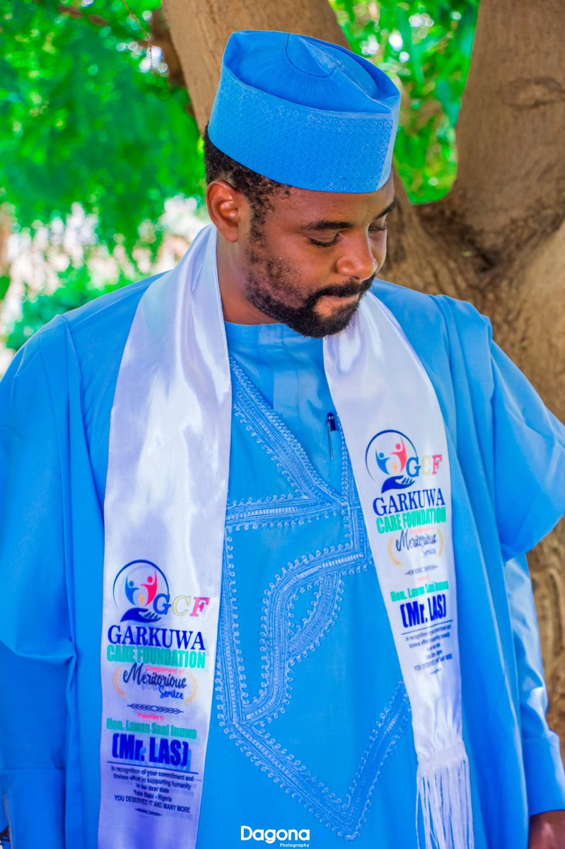 I received an excellent service award from Garkuwa Care Foundation, this recognition reflects my outstanding commitment to serving my community thank you 🙏.