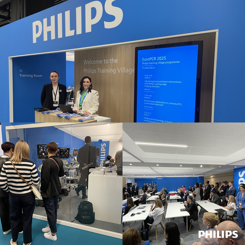 Join us in the Training Village at #EuroPCR to learn about Philips technologies for the cathlab and develop your hands-on expertise in contemporary PCI solutions. See the full program. to.philips/6014NQoij