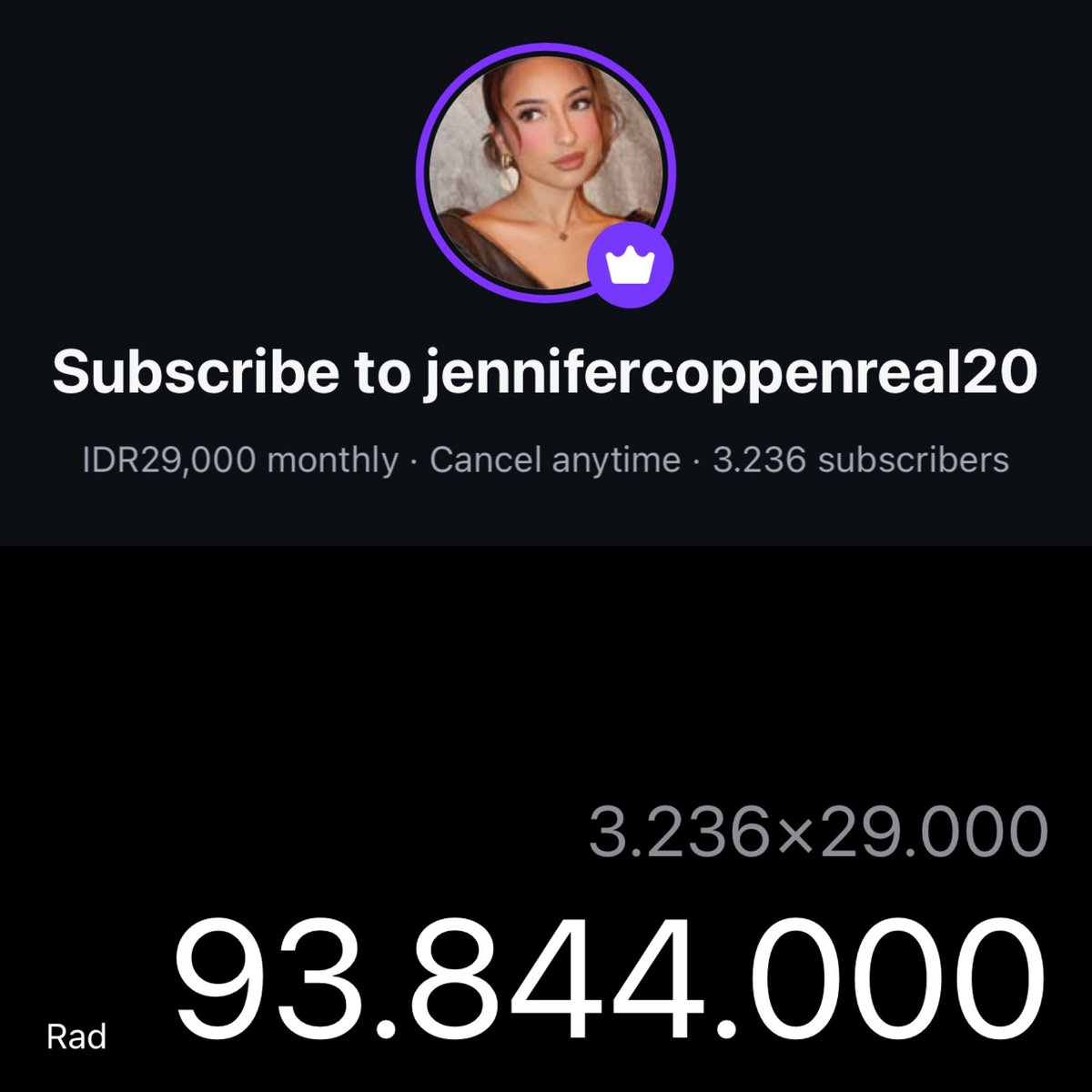 fsapradana's tweet image. Sebulan daper segini