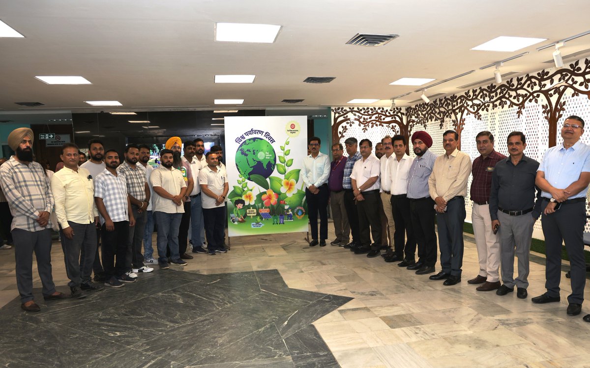 World Environment Day Campaign - 2025 (22.5.2025-05.06.2025) today begin in RCF, Kapurthala. A Nukkad Naatak was played today to sensitize people on environment conservation. Several events will be organized to make the campaign successful.