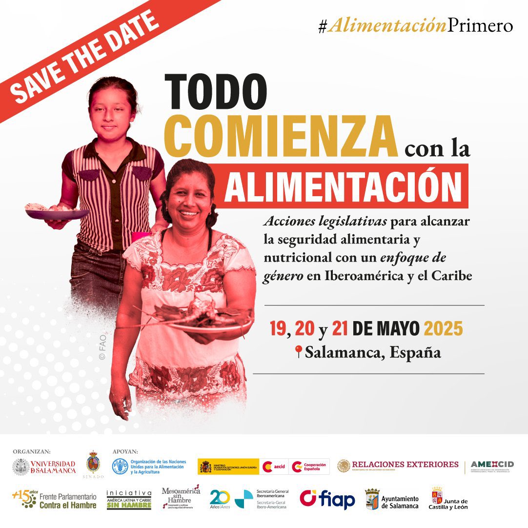 Antón Leis (@anton_leis) on Twitter photo 🚙Salto ayer a Salamanca para el cierre del encuentro "Todo Comienza con la Alimentación" organizado por parlamentari@s iberoamerican@s comprometidos con la #seguridadalimentaria
🇺🇳🇪🇸🇲🇽Gran alianza contra el hambre apoyada por <a href="/FAO/">Food and Agriculture Organization</a> <a href="/AECID_es/">AECID</a> y nuestra agencia hermana <a href="/AMEXCID/">AMEXCID</a> 🚙Salto ayer a Salamanca para el cierre del encuentro "Todo Comienza con la Alimentación" organizado por parlamentari@s iberoamerican@s comprometidos con la #seguridadalimentaria
🇺🇳🇪🇸🇲🇽Gran alianza contra el hambre apoyada por <a href="/FAO/">Food and Agriculture Organization</a> <a href="/AECID_es/">AECID</a> y nuestra agencia hermana <a href="/AMEXCID/">AMEXCID</a>