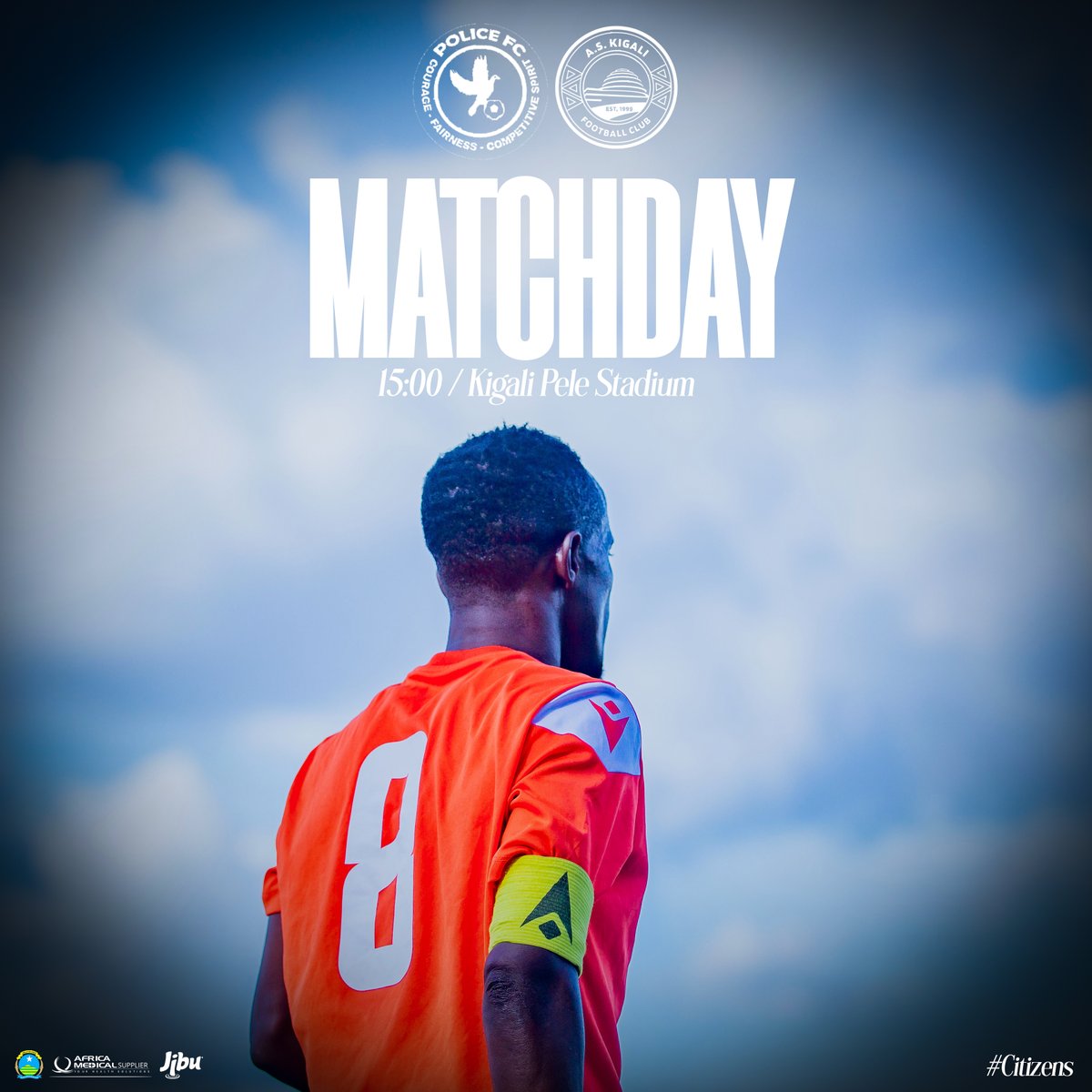 AS_KigaliFC's tweet photo. Ready to tackle Police FC with heart and hustle! โฝ๐ฅ
#POLASK #RPL #Citizens https://t.co/3QSIWEk082