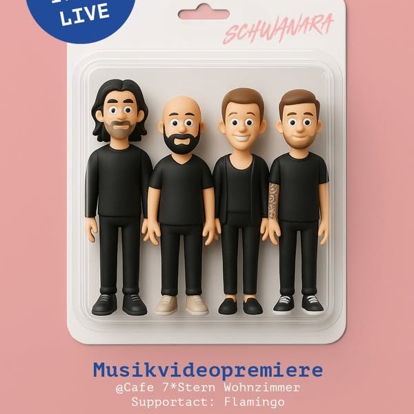 Am Freitag im #7sternwohnzimmer: Schwanara "Musikvideo Release-Feier TABEA", Support: Flamingo. Infos &amp; Details: fb.me/e/2pDcGXag6 #wien