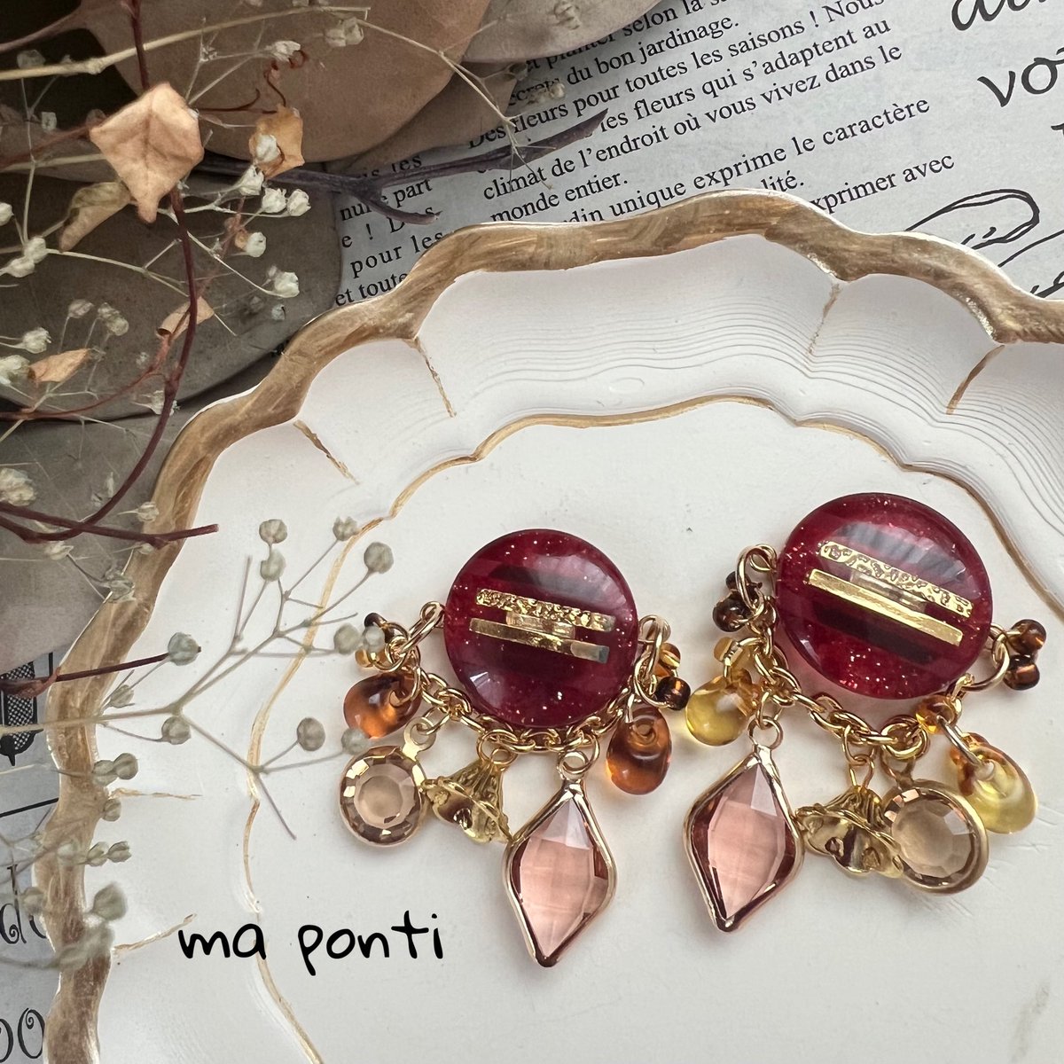 ma ponti (@ma_ponti) on Twitter photo æ·±ãèµ€ãšéææãçŸããã€ã¿ãªã¢ãŽã£ã³ããŒãžãã¿ã³ã«ããžã¥ãŒéãã·ã£ã©ã·ã£ã©ãš
ãããŠãå°è±¡çãªã¢ã¯ã»ãµãªãŒã«ãä»ç«ãŠèŽããŸããâ¡
#ãã¢ã¹ãã€ã€ãªã³ã°ã
#ã¢ã¬ã«ã®ãŒå¯Ÿå¿
#ãã³ãã¡ã€ãã¢ã¯ã»ãµãªãŒ
#ã€ã¿ãªã¢ãŽã£ã³ããŒãžãã¿ã³
minne.com/items/42701357 æ·±ãèµ€ãšéææãçŸããã€ã¿ãªã¢ãŽã£ã³ããŒãžãã¿ã³ã«ããžã¥ãŒéãã·ã£ã©ã·ã£ã©ãš
ãããŠãå°è±¡çãªã¢ã¯ã»ãµãªãŒã«ãä»ç«ãŠèŽããŸããâ¡
#ãã¢ã¹ãã€ã€ãªã³ã°ã
#ã¢ã¬ã«ã®ãŒå¯Ÿå¿
#ãã³ãã¡ã€ãã¢ã¯ã»ãµãªãŒ
#ã€ã¿ãªã¢ãŽã£ã³ããŒãžãã¿ã³
minne.com/items/42701357