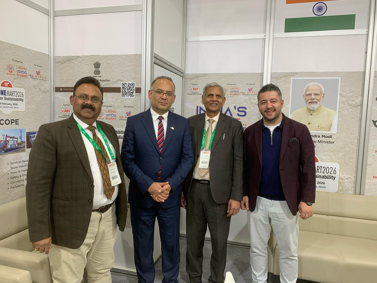 stonemart_india's tweet image. Stonemart India shined at #MarbleIzmir2024
Showcased rare Rajasthani granites & launched the exclusive Heritage Collection.
Proud to represent India’s stone legacy on the global stage! 🌍🪨
#StonemartIndia #NaturalStone #IndianGranite #StoneExpo #ExportIndia #ArchitectureTrends