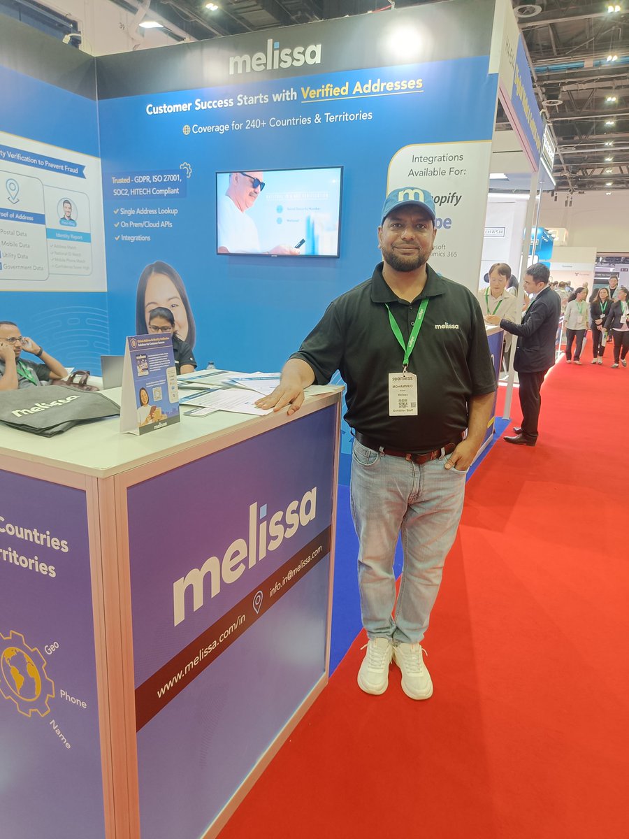 aaquil87's tweet image. We’re at #SeamlessDXB showing how you can verify customers and streamline onboarding with our smart solutions. Final day to catch us at H4-F49 — drop by and let’s connect!
#IdentityVerification #CustomerOnboarding #SeamlessDubai