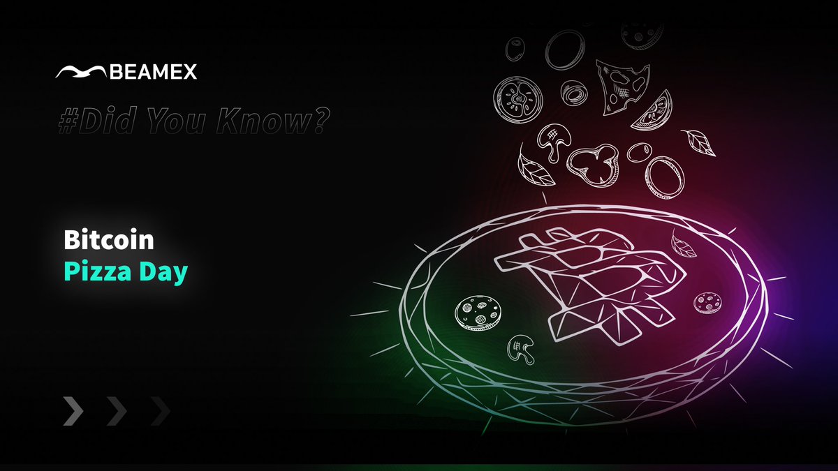 Beamswap and Beamex on Moonbeam Network (@beamswapio) on Twitter photo Happy Bitcoin Pizza Day ๐
On May 22, 2010, Laszlo Hanyecz spent 10,000 BTC on 2 pizzas, now worth $820M+! The first real-world Bitcoin transaction made history & is celebrated every year.
Would you have held or eaten the BTC? ๐ค Happy Bitcoin Pizza Day ๐
On May 22, 2010, Laszlo Hanyecz spent 10,000 BTC on 2 pizzas, now worth $820M+! The first real-world Bitcoin transaction made history & is celebrated every year.
Would you have held or eaten the BTC? ๐ค