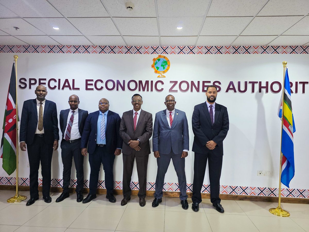 Special Economic Zones Authority (SEZA) (@sezauthority_ke) on Twitter photo SIBCO Group Chairman Mr. Abdullahi Yussuf met with SEZA CEO Dr. Kenneth Chelule to discuss plans to establish a multi-sector Special Economic Zone in Mombasa. SIBCO aims to drive Islamic investments across key sectors in Kenya and beyond.#Investment #Kenya <a href="/UNIDO/">UNIDO</a> <a href="/Investment_Ke/">State Department for Investment Promotion</a> SIBCO Group Chairman Mr. Abdullahi Yussuf met with SEZA CEO Dr. Kenneth Chelule to discuss plans to establish a multi-sector Special Economic Zone in Mombasa. SIBCO aims to drive Islamic investments across key sectors in Kenya and beyond.#Investment #Kenya <a href="/UNIDO/">UNIDO</a> <a href="/Investment_Ke/">State Department for Investment Promotion</a>