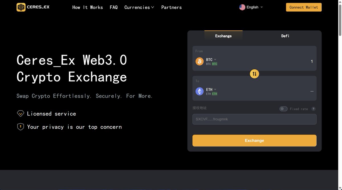 Ceres_Ex's tweet photo. 📲CeresEx official website is here, making crypto trading more accessible than ever! We support multiple languages, deliver a fluid experience, and keep adding new features. 
✈️Join us: https://t.co/336NlwD7Gt. 
☎️Get in touch: service@ceresex.com https://t.co/8LEW2MARmY