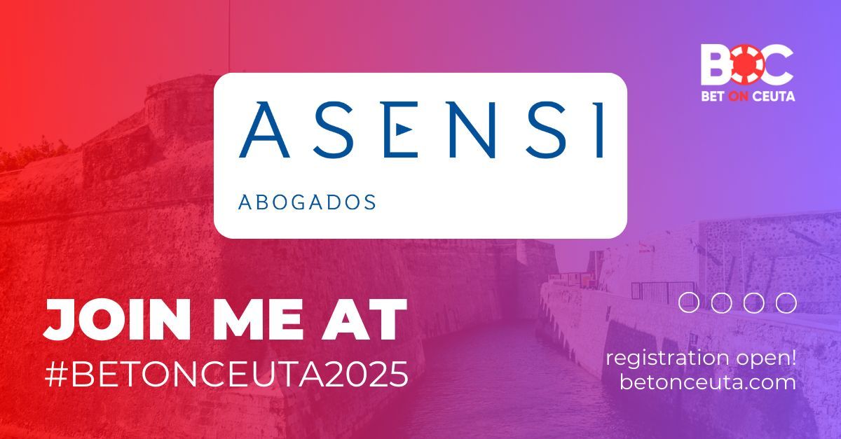 ⚖️ Ponencia clave en #BetOnCeuta2025: Actualidad jurídica del juego online en España.

🔹 ¿Por qué asistir? Obtén un análisis detallado sobre la regulación del sector y cómo adaptarse a los nuevos desafíos legales.

🔗 Regístrate ahora: betonceuta.com/inscripcion

#Regulación #Legal