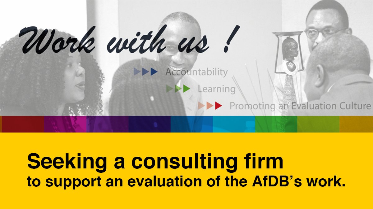 IDEV AfDB (@evaluationafdb) on Twitter photo 📢 Call for consulting firms!
We’re seeking a firm to evaluate the <a href="/AfDB_Group/">African Development Bank Group</a>’s Regional Integration Strategy Paper for Southern Africa 2020–2026
🗓Deadline: 31 May 2025
🔗 Apply now: tinyurl.com/34u43mcx and help shape the future of regional integration in #Africa! 📢 Call for consulting firms!
We’re seeking a firm to evaluate the <a href="/AfDB_Group/">African Development Bank Group</a>’s Regional Integration Strategy Paper for Southern Africa 2020–2026
🗓Deadline: 31 May 2025
🔗 Apply now: tinyurl.com/34u43mcx and help shape the future of regional integration in #Africa!