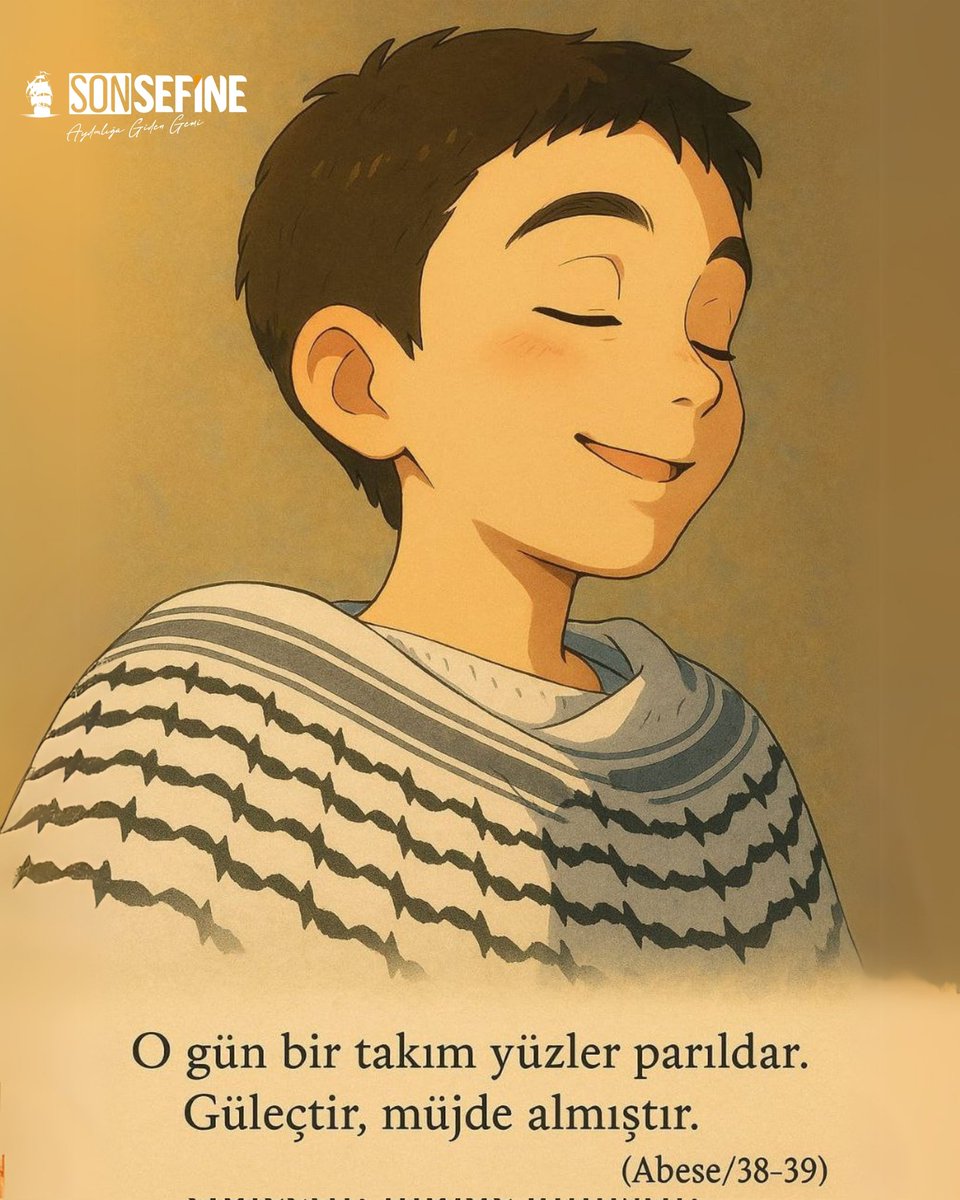 Gazze’de 13 yaşında şehit olmuş bir hafız!

"O gün bir takım yüzler parıldar.
Güleçtir, müjde almıştır."

🔹Abese Suresi/38-39

#Gazze #Şehit #Ayet