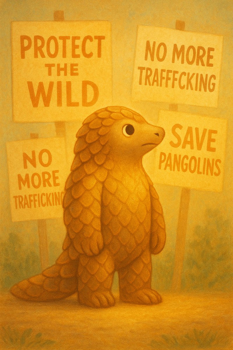Pangolins didn’t choose this fight, but Kulu did. Every meme shared is a roar for justice.

CA: BmiFk5WvTP4tgRvW85uSwgNHBxmoeJ94wHrWTcdBpump

t.me/+etgrg13aMf40Z…

It's <a href="/KuluThePangolin/">Kulu</a>
#EndWildlifeTrafficking #Kulu #FightForTheForest