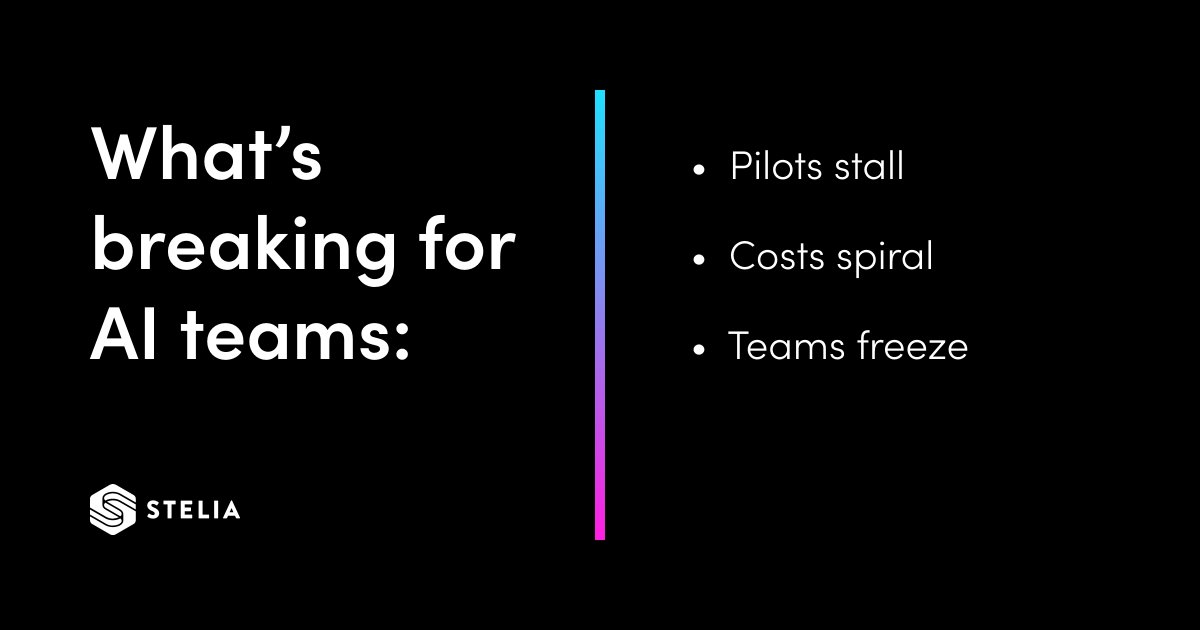 SteliaAI's tweet image. These aren’t edge cases.
This is where teams building for scale are getting stuck.
That’s when orchestration becomes essential.
#AIPlatforms #PlatformIntelligence #AgenticWorkflows #LLMOps #AIBuilders