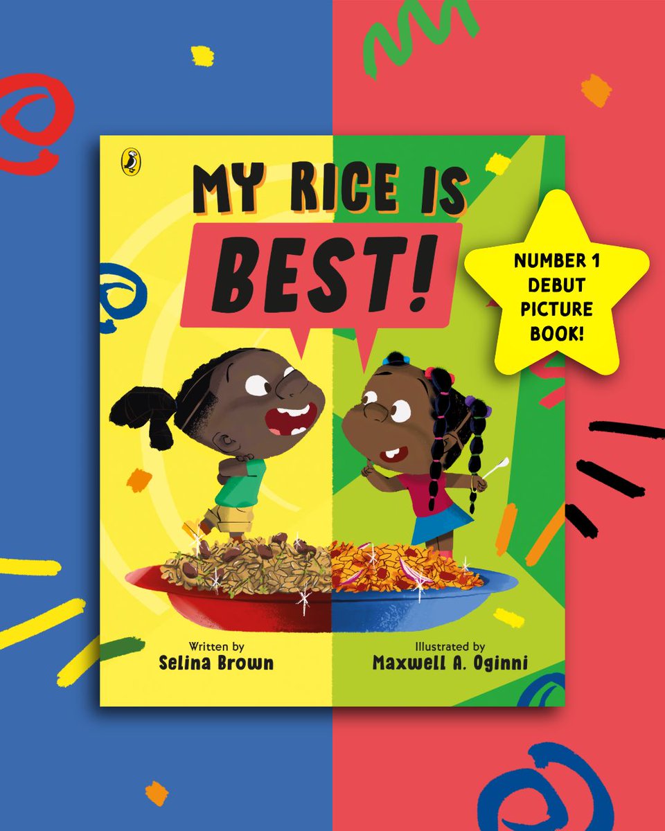 Selina Brown (@theselinabrown) on Twitter photo My Rice Is Best is the fastest-selling debut picture book in the first week on sale so far, this year! 🥳📚
Thank you to the incredible <a href="/PuffinBooks/">PuffinBooks</a> team and everyone who’s supported My Rice Is Best.
Let’s keep the support coming. Grab a copy at: tinyurl.com/myriceisbest My Rice Is Best is the fastest-selling debut picture book in the first week on sale so far, this year! 🥳📚
Thank you to the incredible <a href="/PuffinBooks/">PuffinBooks</a> team and everyone who’s supported My Rice Is Best.
Let’s keep the support coming. Grab a copy at: tinyurl.com/myriceisbest