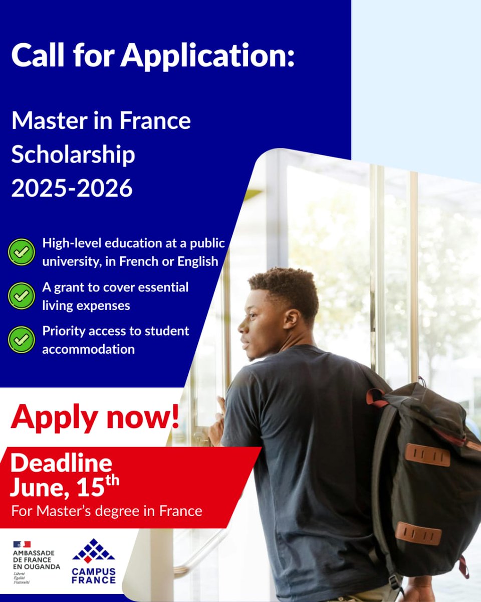 The opportunity is here! As a Ugandan graduate, please take it on.